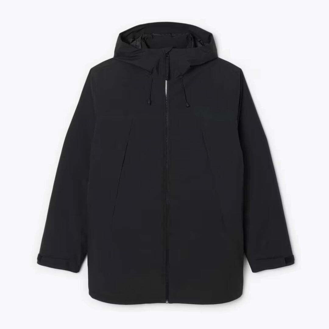 3 in 1 Water-Repellent Padded Parka Lacoste Elorien Black S