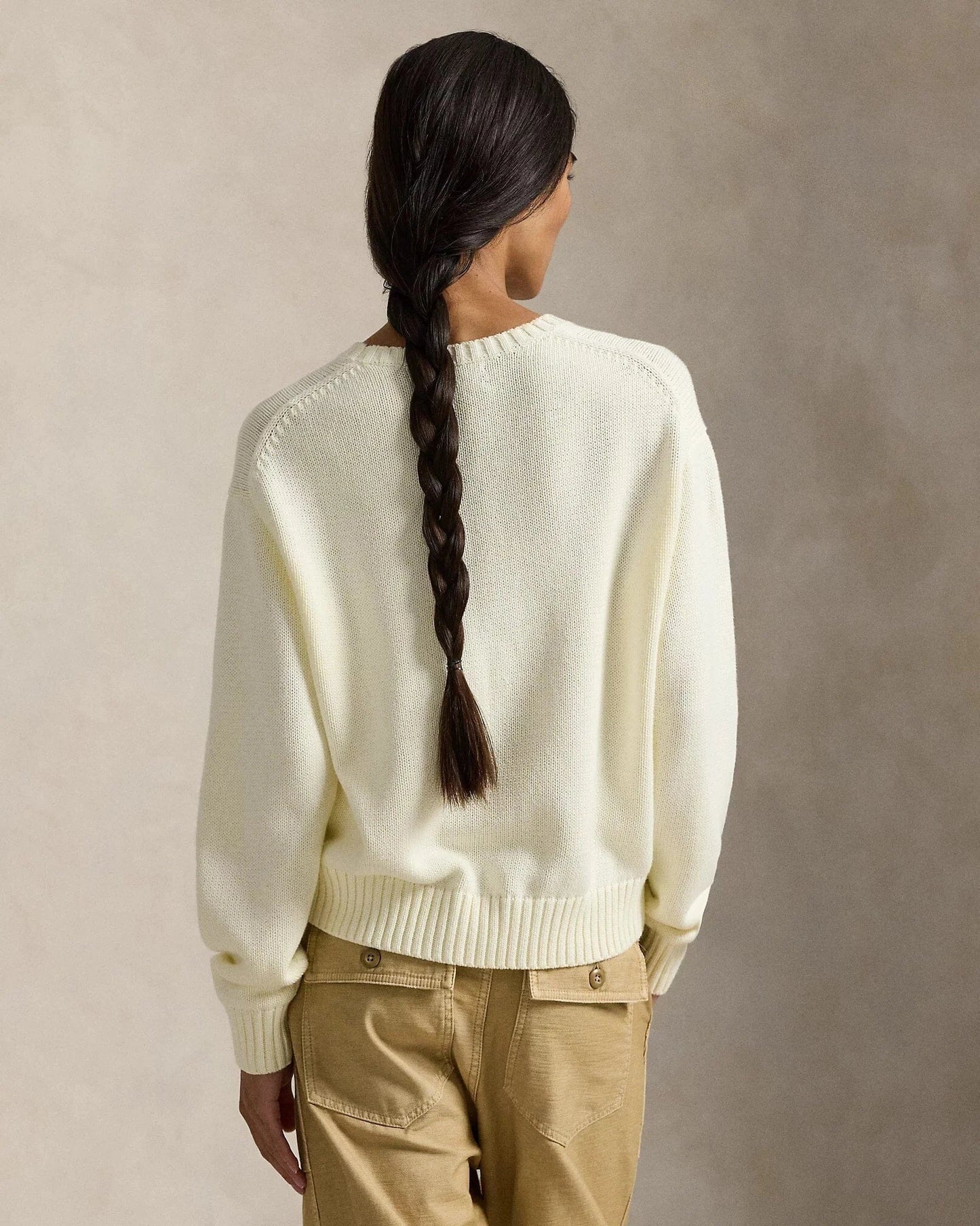 Sweater Bear | Polo Cotton Sweater Intarsia Ralph Lauren Elorien