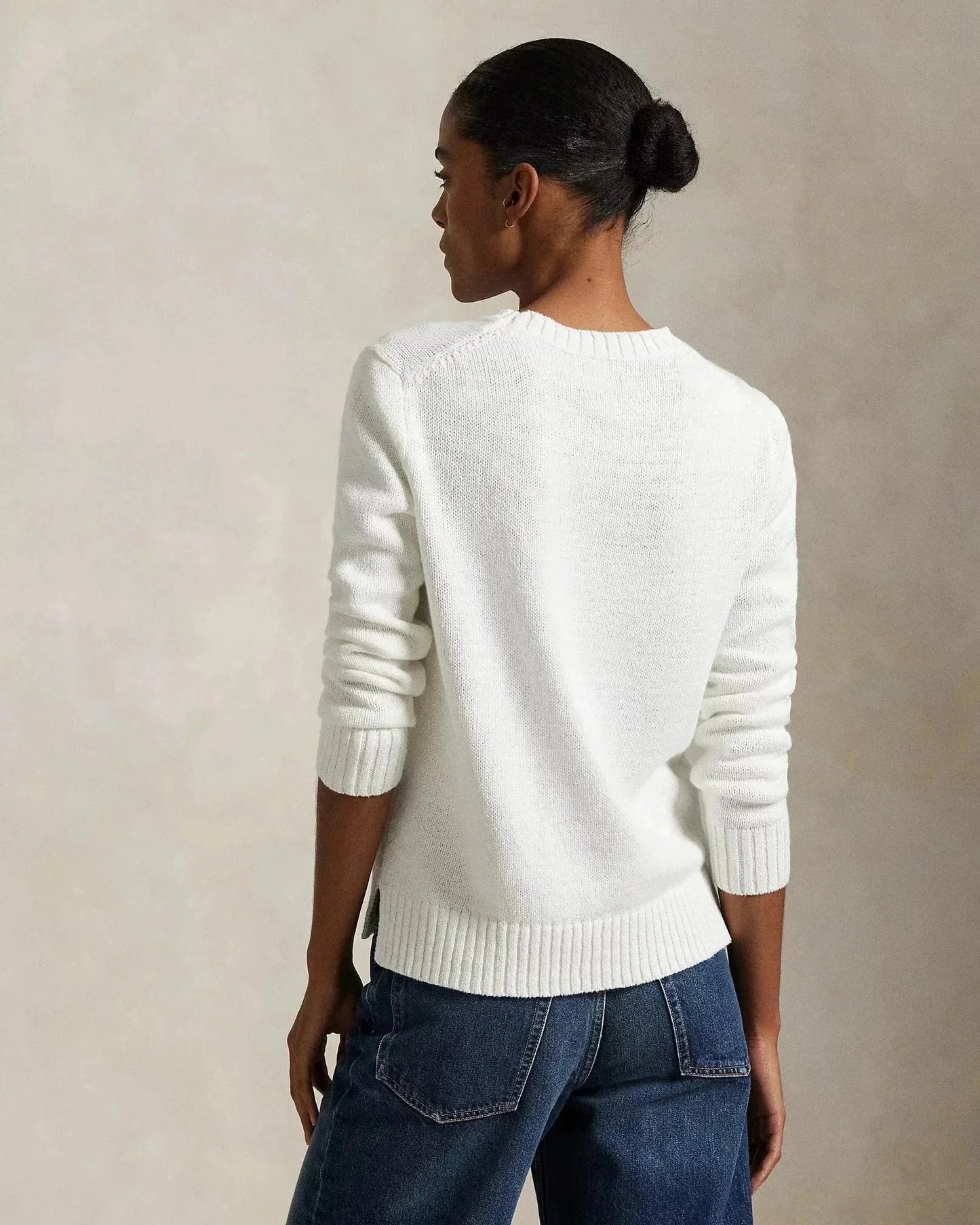 Sweater Bear | Polo Cotton Sweater Pony Ralph Lauren Elorien