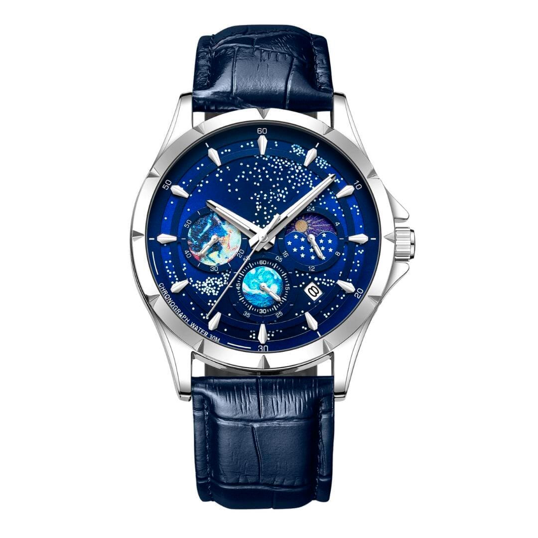 Watch Space Poedagar Elorien Silver Blue