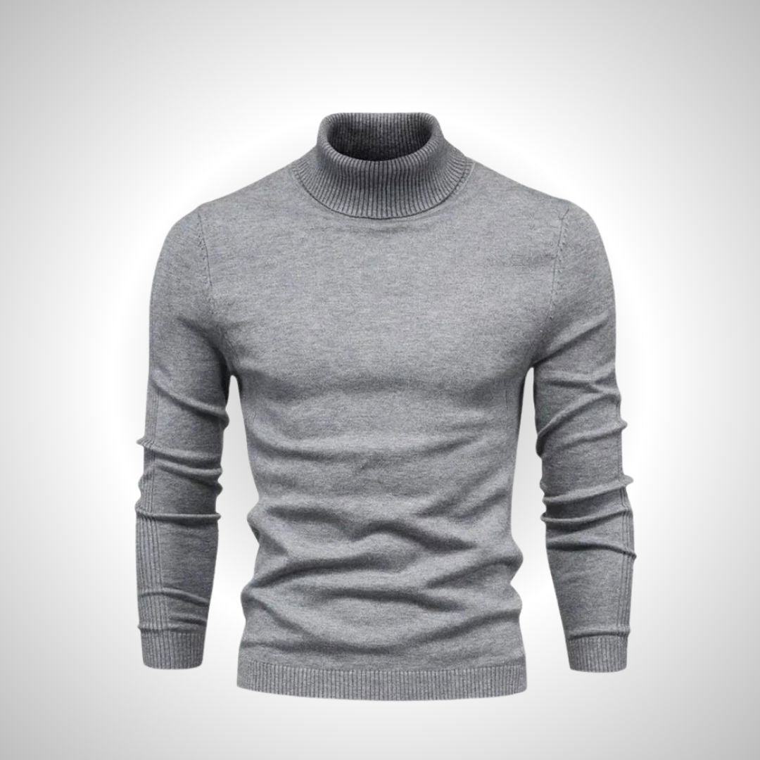Men's Turtleneck Sweater (Clearance) Ralph Lauren Elorien Gray S 