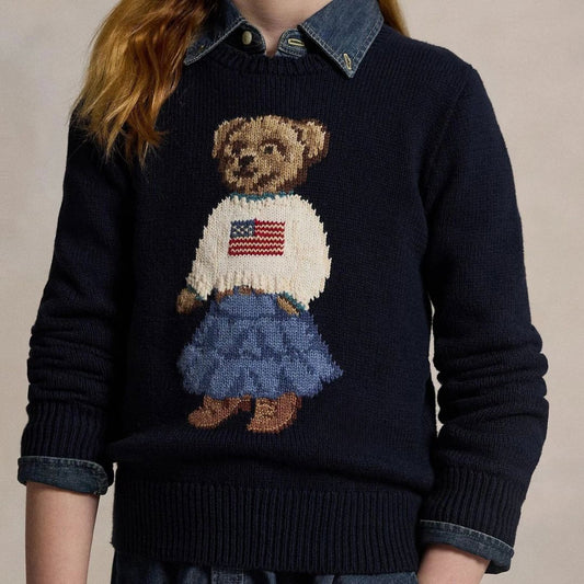 Sweater Bear | Polo Cotton Sweater Ralph Lauren Elorien 