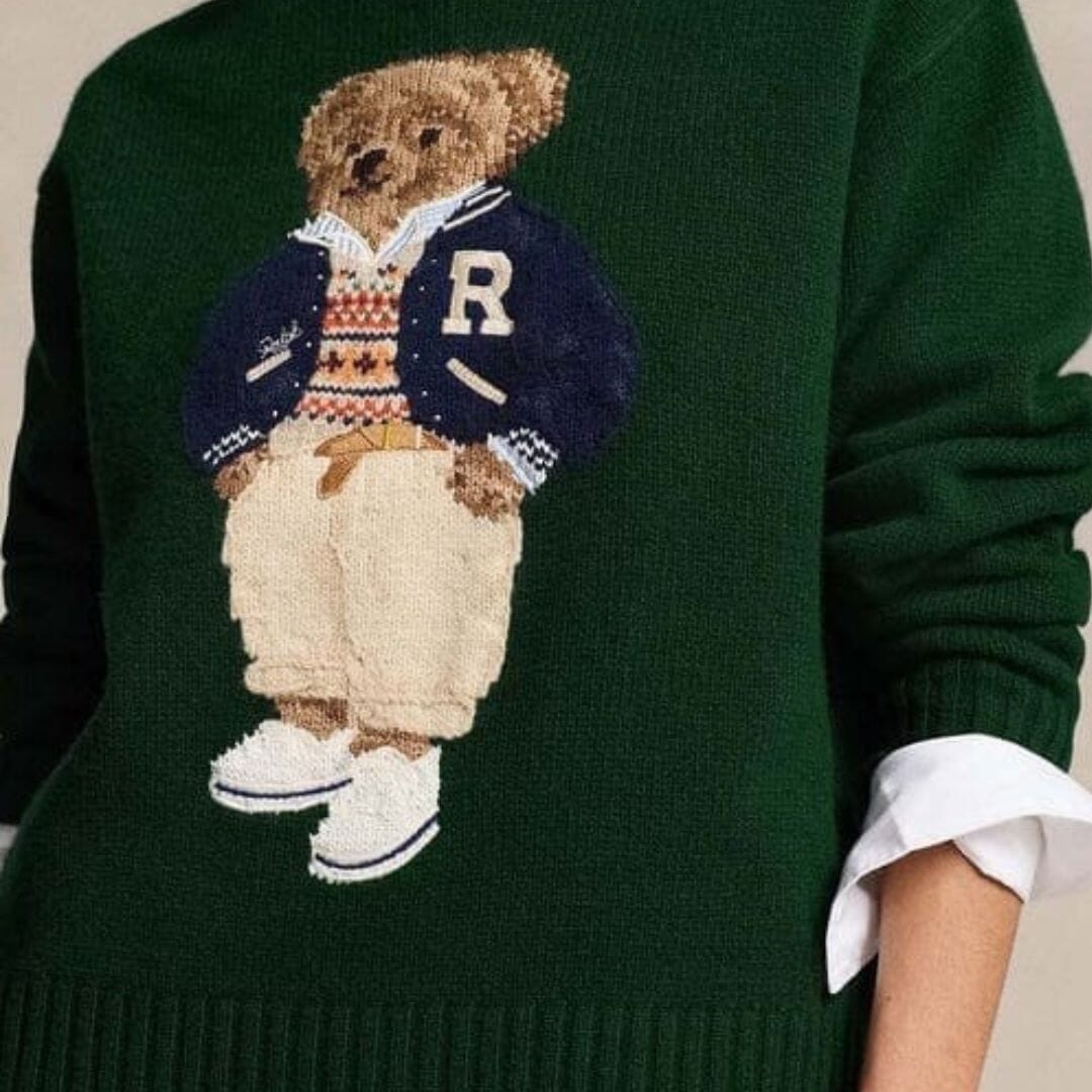 Sweater Bear | Polo Green Ralph Lauren Elorien 