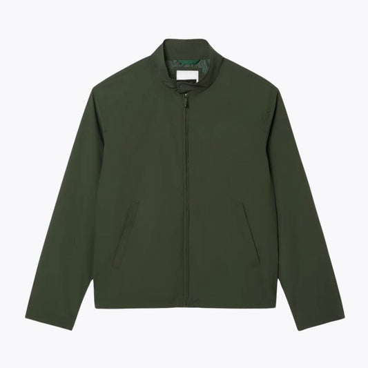 Water-Repellent Harrington Windbreaker Jacket Lacoste Elorien Bottle green S 