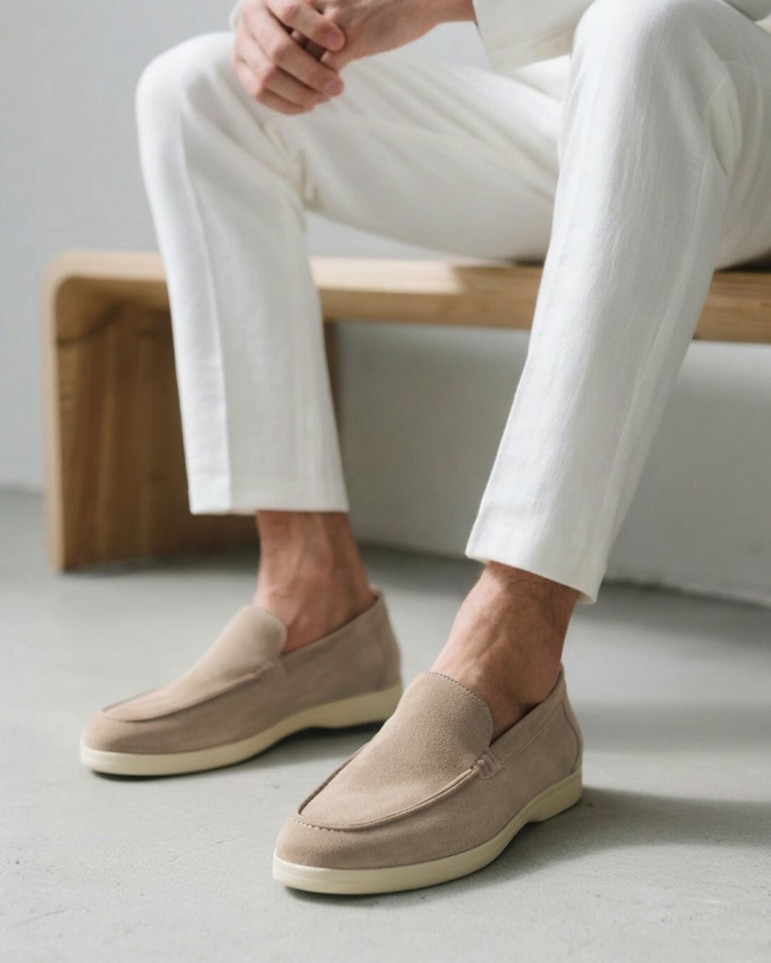 Wildleder Slipper Elorien 