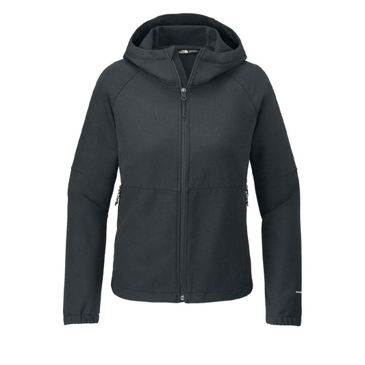 Women's Barr Lake Hooded Soft Shell Jacket The North Face Elorien Asphalt Grey Dark Heather S 